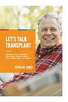 LET'S TALK TRANSPLANT booklet